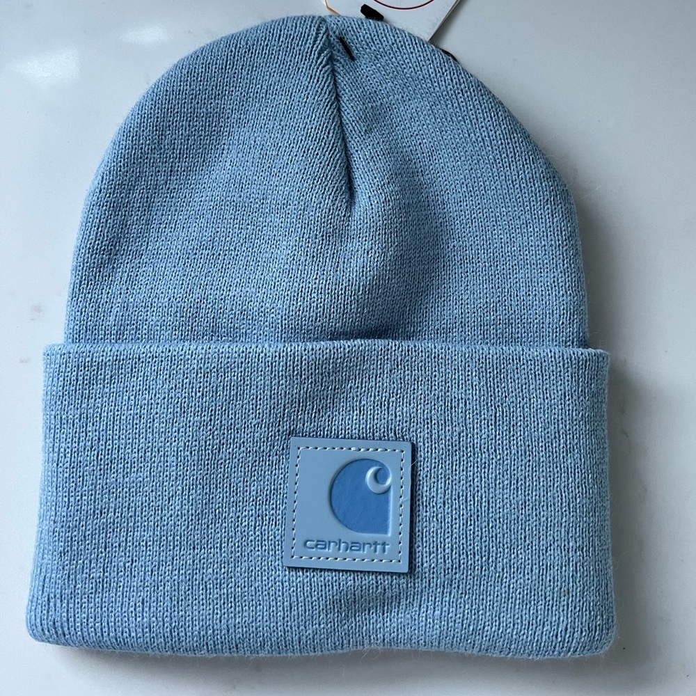 Light Blue Carhartt Beanie
